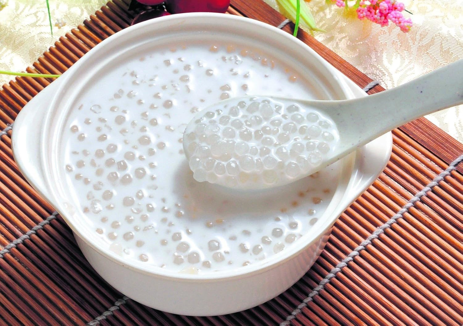 Small Tapioca Pearls (Mini Sago Balls / 小珍珠 / Sagu Bola/ Bột Báng) from Cassava