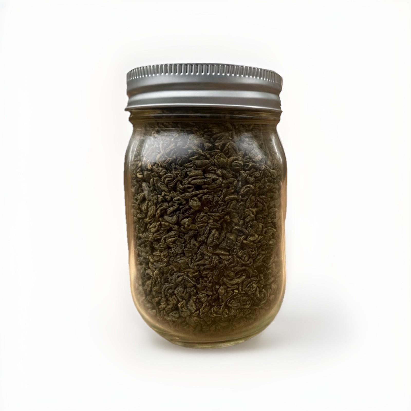 Organic Green Tea Leaves Comes In Mason Jar 16oz 100% Pure Natural Quality