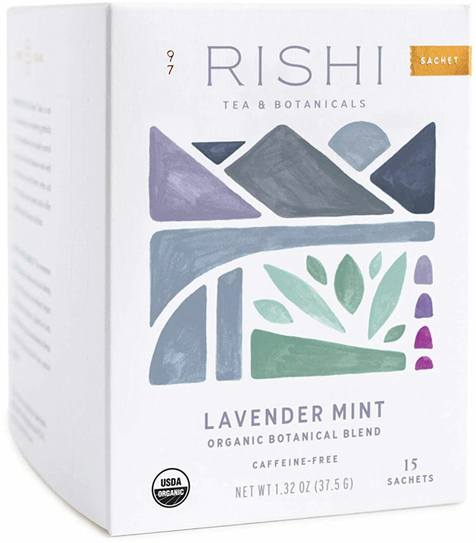 Rishi Tea Lavender Mint Tea – 15 sachets (Pack of 2)