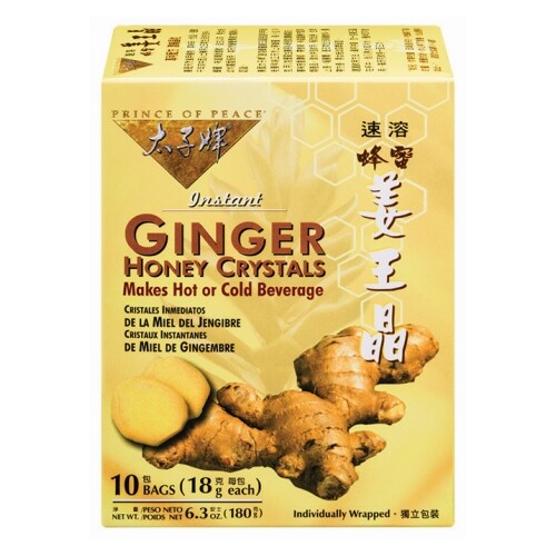 Ginger Honey Crystals 10bg By Prince Of Peace