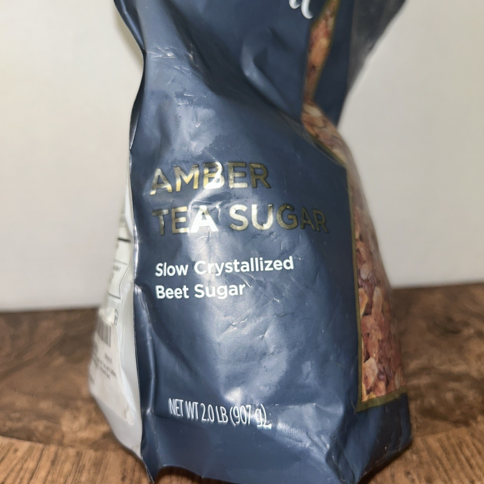 2 LB Natural Amber Hue Beet Rock Sugar Crystals for Tea and Coffee READ!