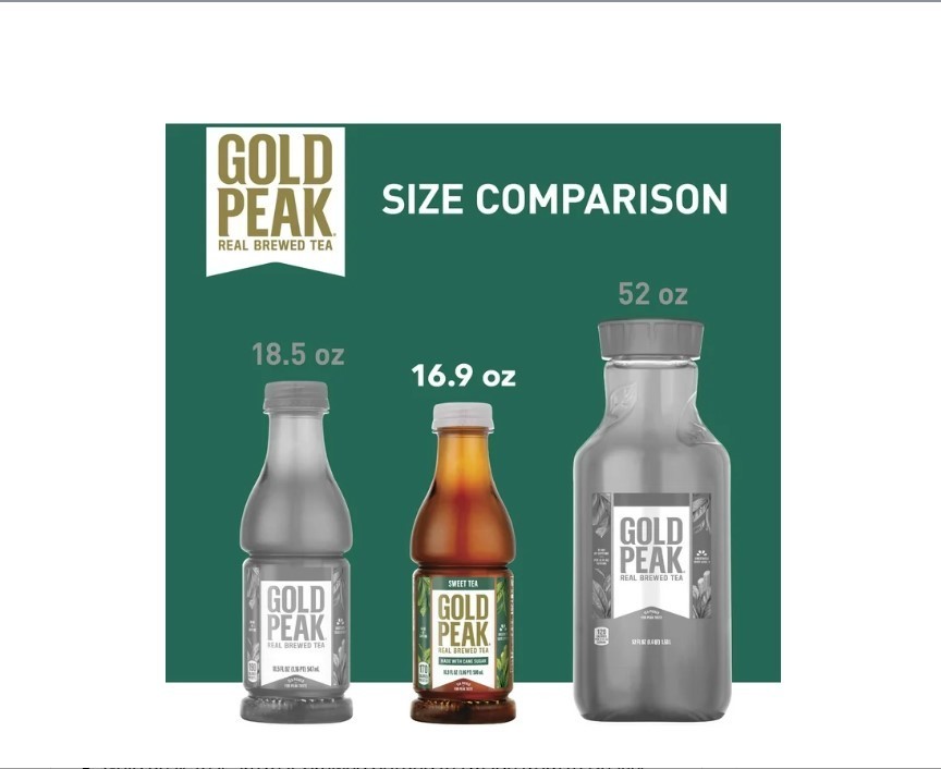Gold Peak Iced Tea – Sweet Tea, 16.9 fl oz Bottles (6 Pack)
