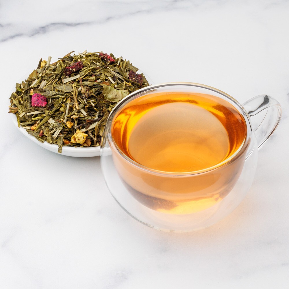 Exotic Pomegranate White/Green Tea with Dragonfruit – Loose Leaf – Fusion Teas
