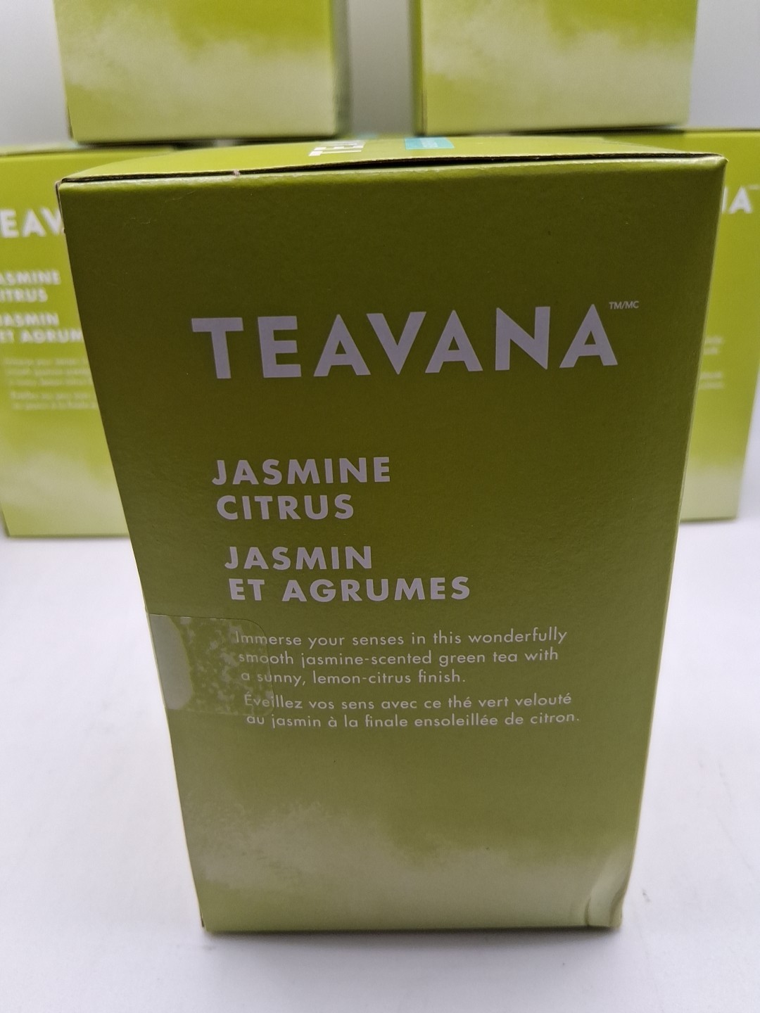 6x Teavana Jasmine Citrus Green Tea 24ct. Filterbags Best Before:11/26/25