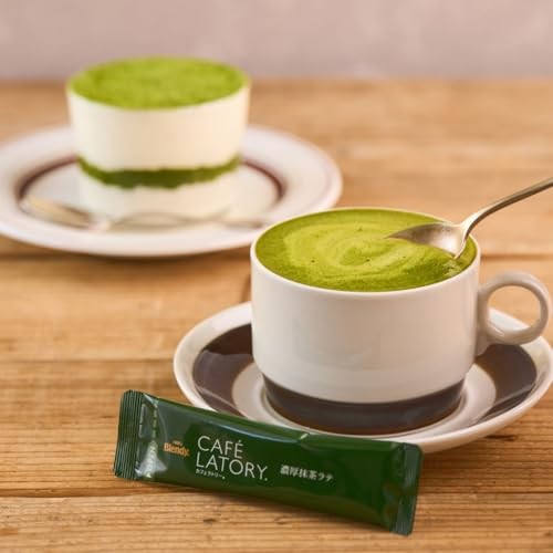 Brand New! – AGF Blendy Cafe Latory Rich Matcha Latte Sticks 16 Pack Powder