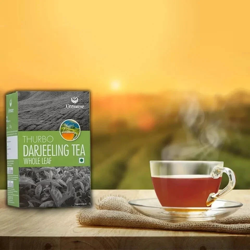 GOODRICKE Thurbo Darjeeling Whole Leaf Tea 100G free shipping world wide