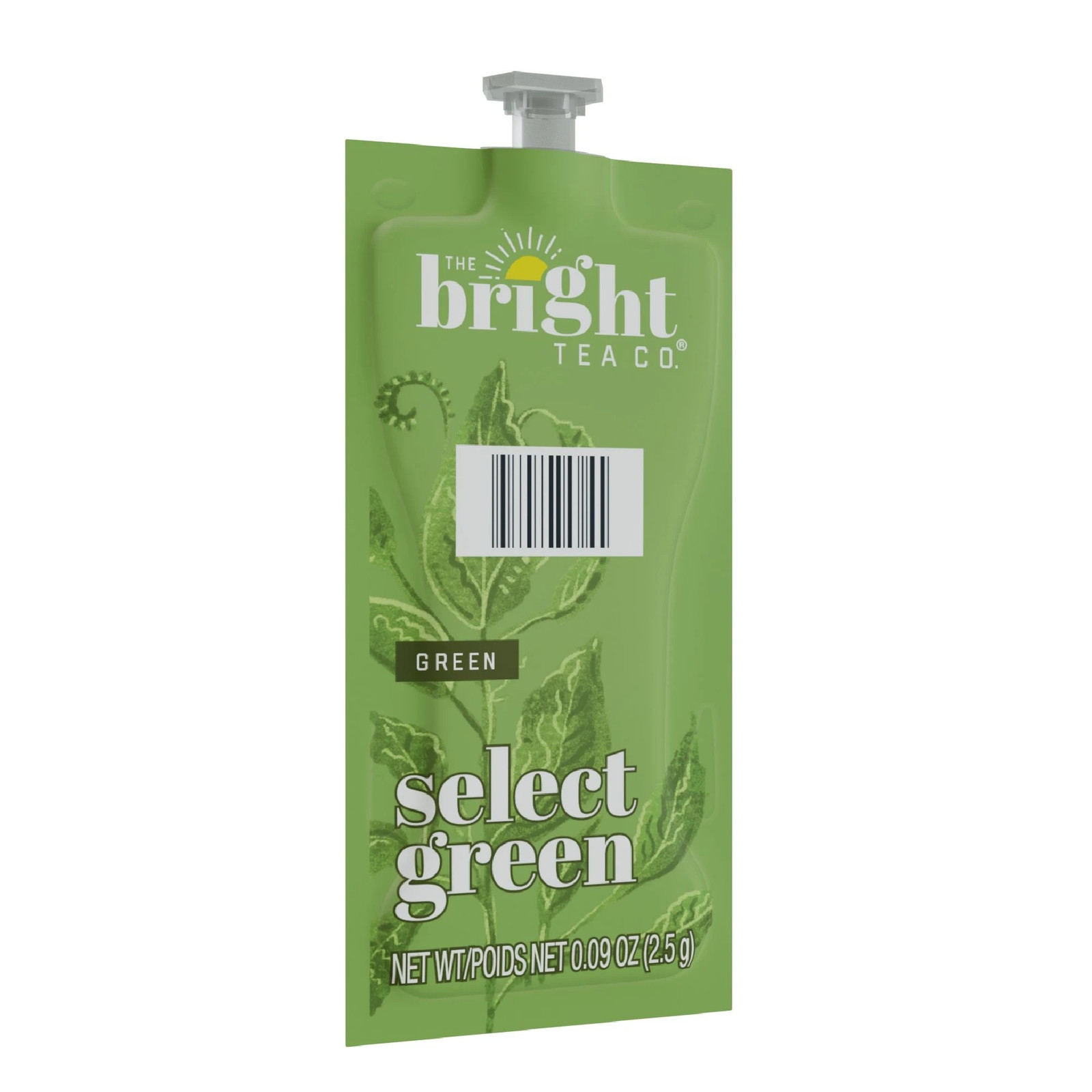 Flavia The Bright Tea Co. Select Green Tea Freshpacks, 0.25 Oz, 100-Pk