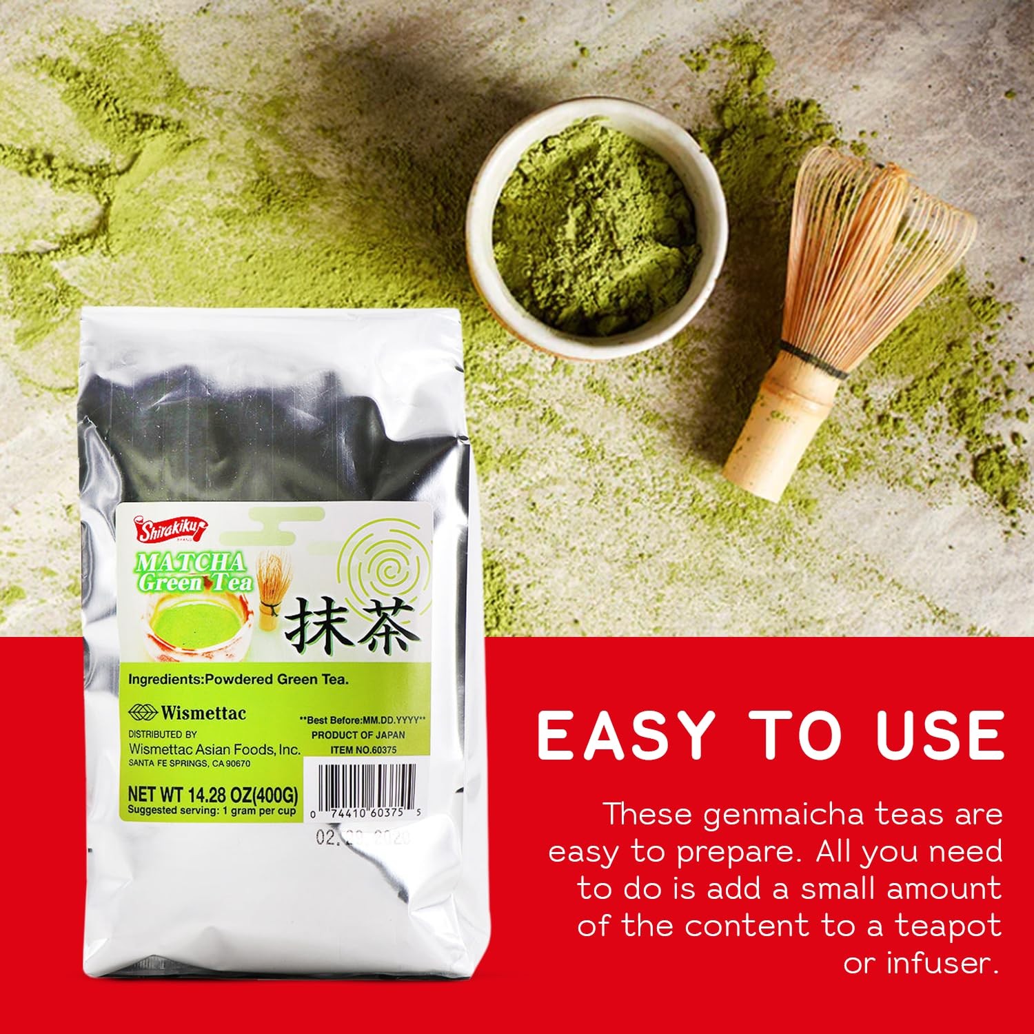 Matcha Green Tea Powder | Authentic Japanese Matcha for Traditional Teas | Pr…