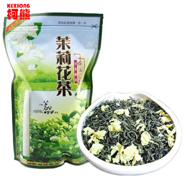 Organic Jasmine Green Tea 250g – Premium Chinese Scented Loose Leaf Tea