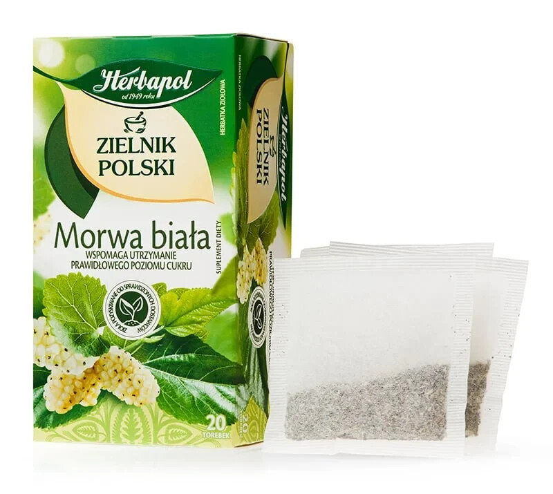 3 X HERBAPOL Polish Herbarium – White Mulberry 3 x 20 bags – 60 bags