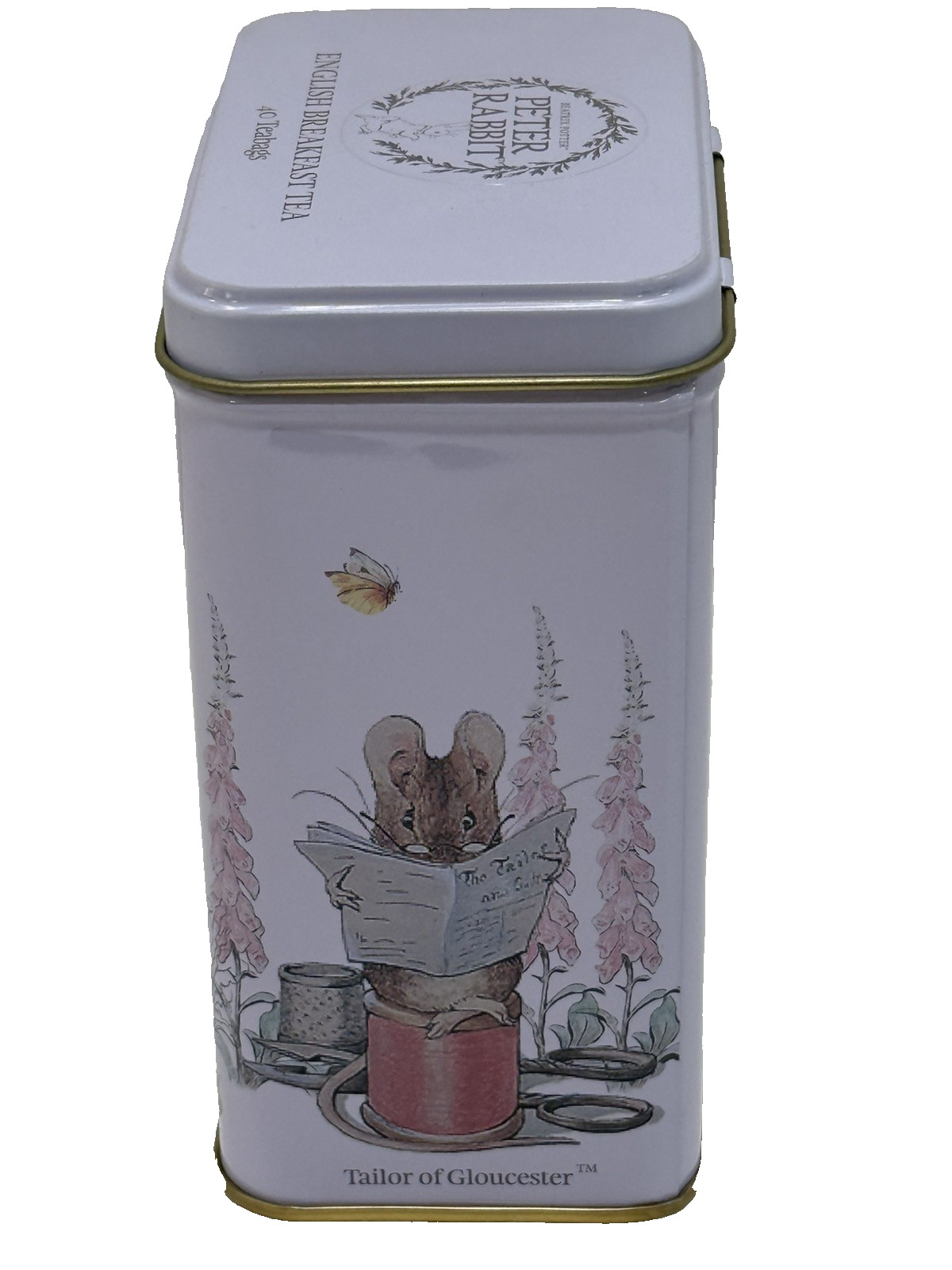 NEW Beatrix Potter Peter Rabbit English Breakfast Tea Tin 40 Teabags Exp 10/2026