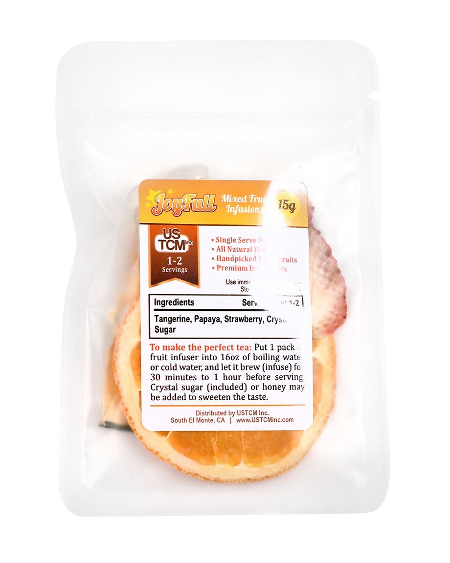 Mixed Fruit Infusions || Tangerine-Papaya-Strawberry 3 Packs