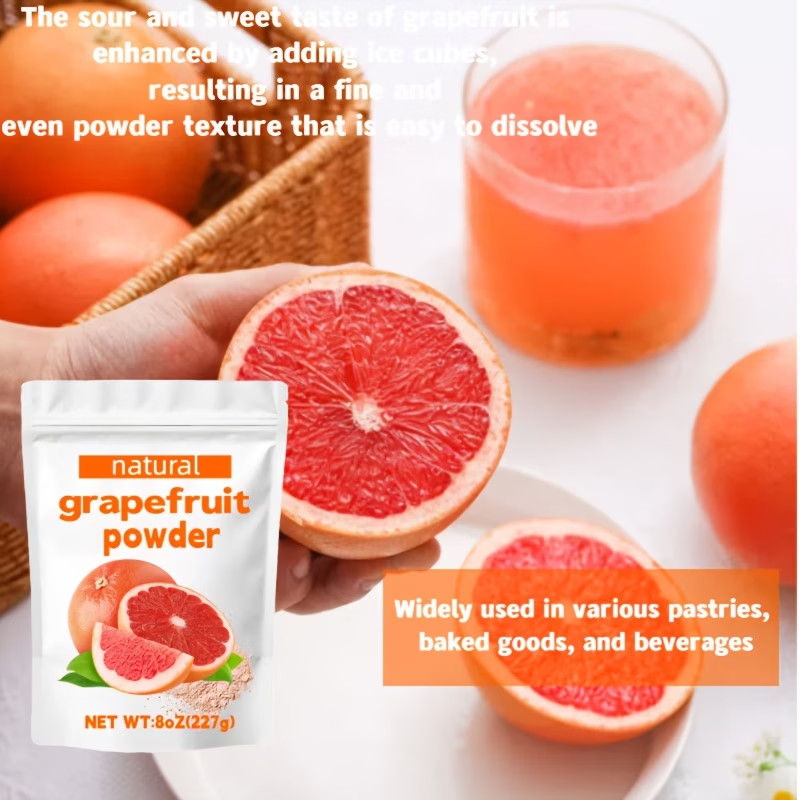 Natural High-Quality Premium Grapefruit Powder Abundant in Vitamin C Vegan