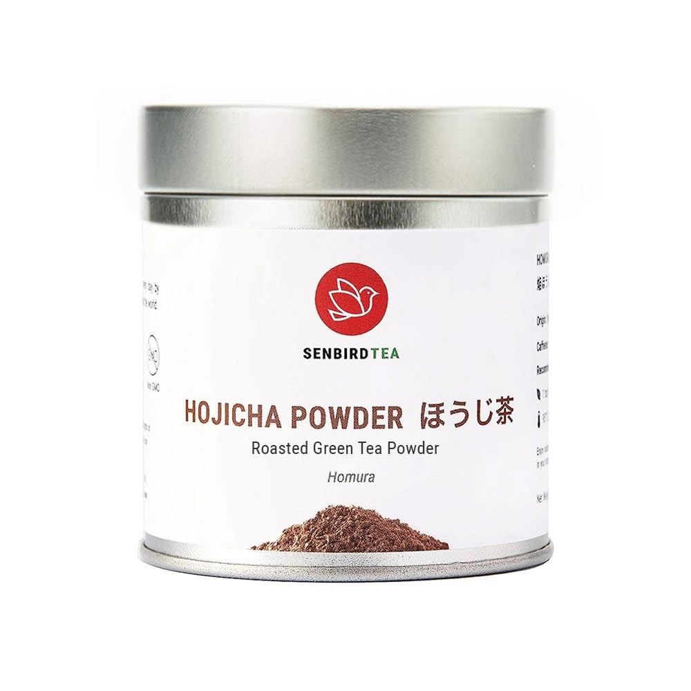 Senbird Premium Hojicha Powder Japanese Roasted Matcha from Kyoto, Japan Te…