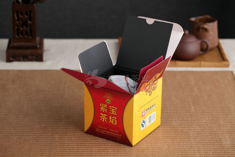 2015 Xiaguan Tibetan Bao Yan Jin Cha Mushroom Shaped Ripe Pu-erh Puer Tea 250g