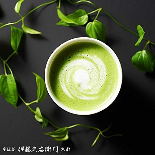 Ito Kyuemon Uji Matcha Cappuccino Powder Sticks 18-Pack – Frothy Green Tea Latte