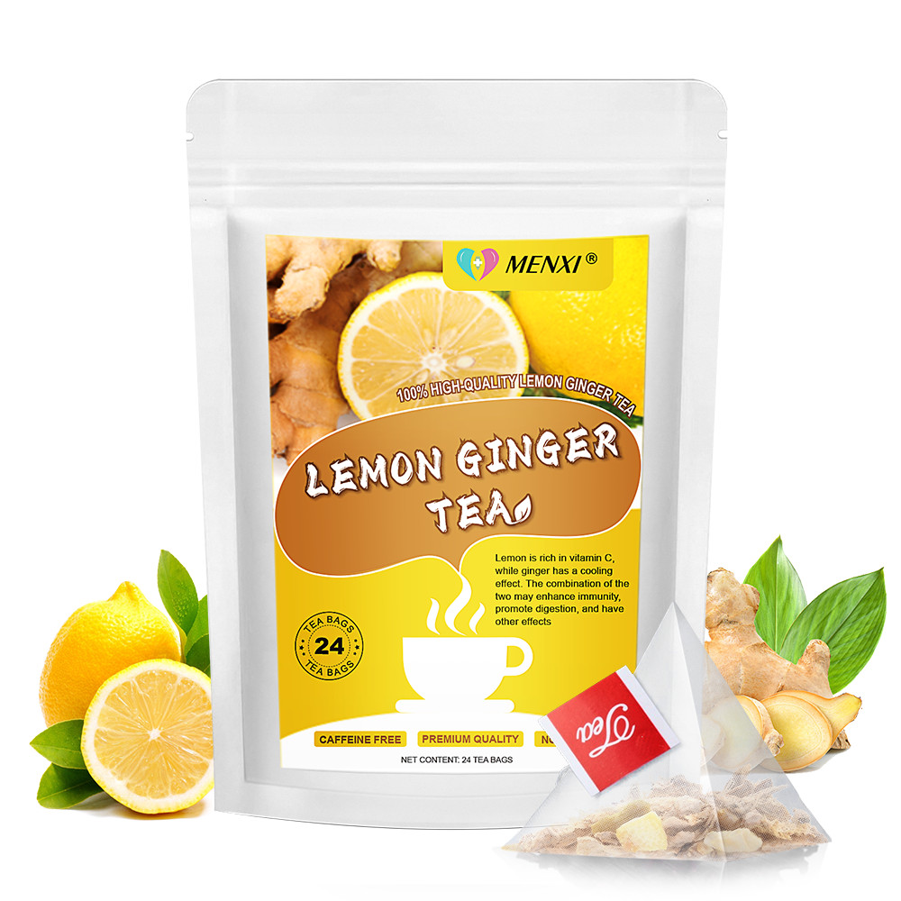 Lemon Ginger Turmeric Lemon Ginger Herbal Tea Bags | Premium Loose leaf
