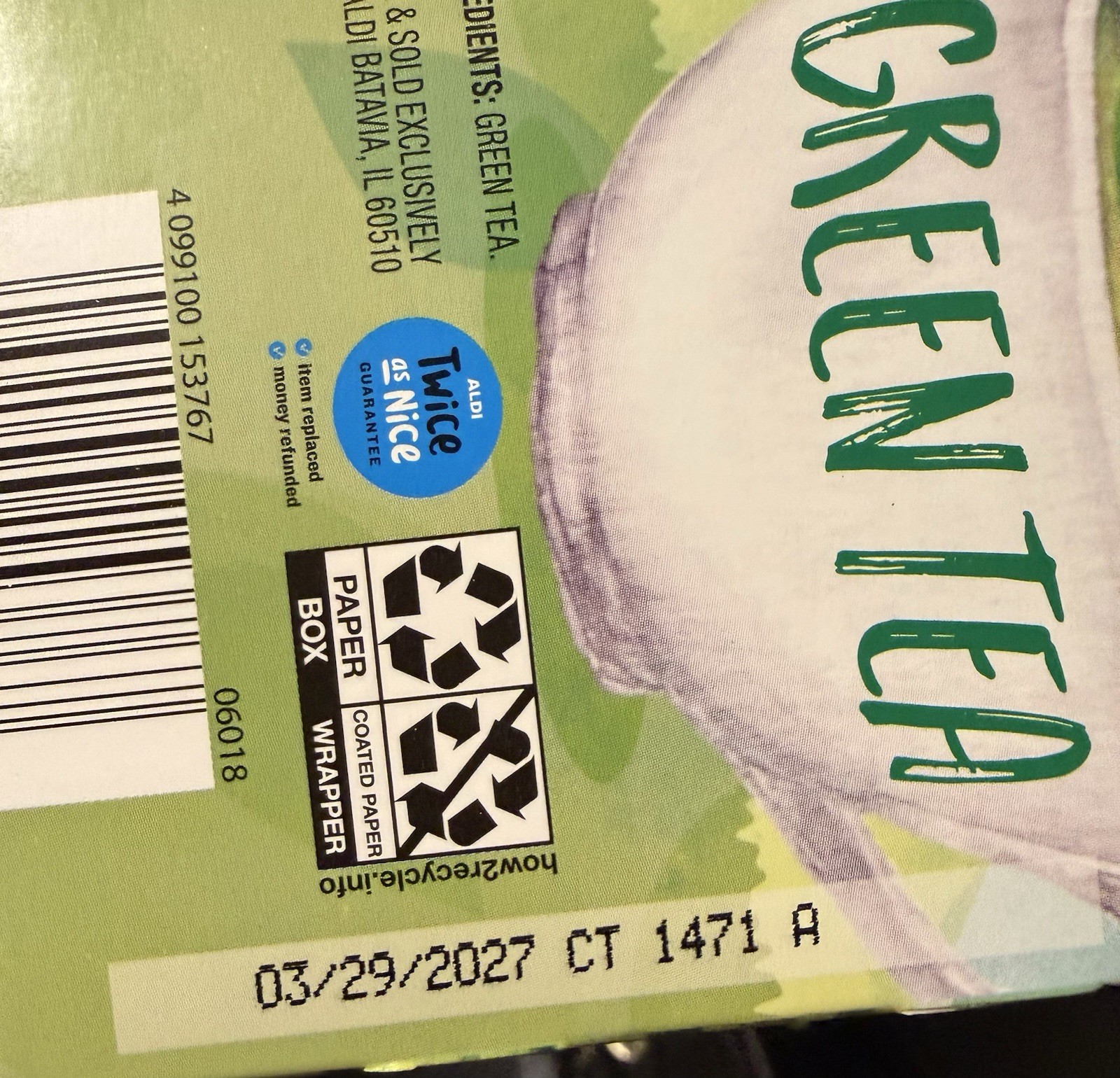 Benner Tea. 2 Flavors. 15 Boxes. Not Expired Until 2027. Brand New.
