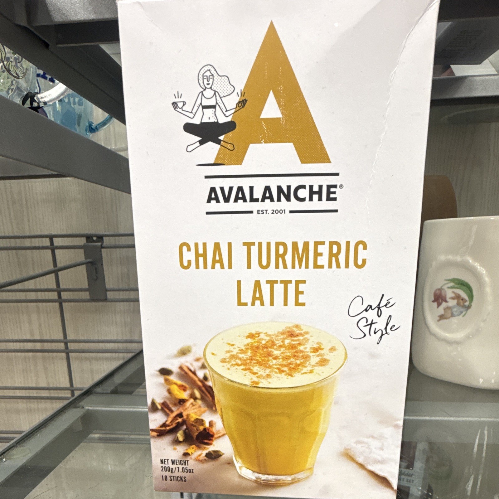 Avalanche Chai Turmeric Latte Tea & Infusion Mix, 10 Sticks, 200g