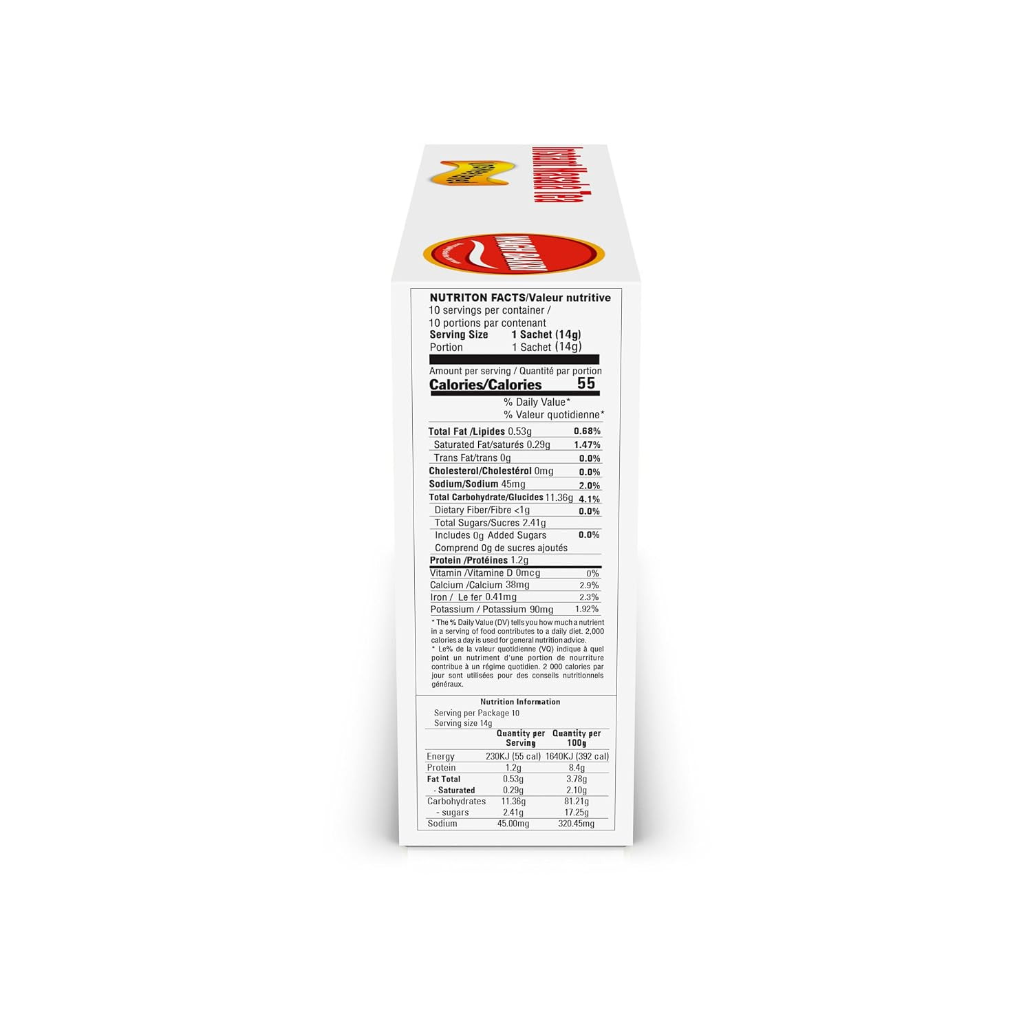 Instant Masala Chai Tea Unsweetened 10 Sachets 140g