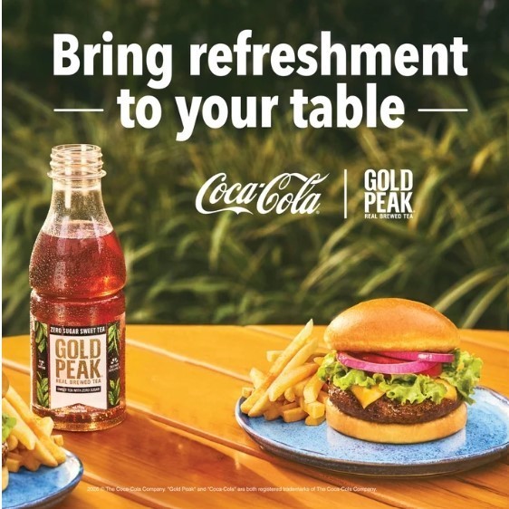 Gold Peak Iced Tea – Sweet Tea, 16.9 fl oz Bottles (6 Pack)