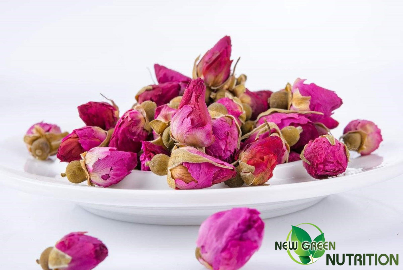 Yongwell 100% Natura Dried Red Rose Buds, Food Grade Herbal Tea (1LB) US Seller