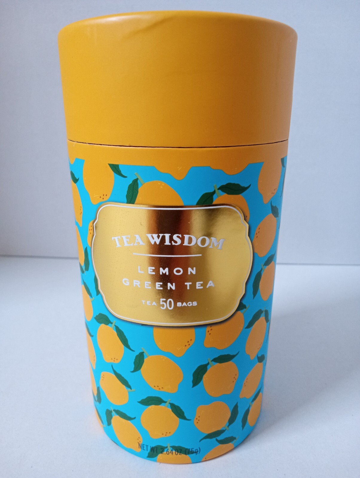 Tea Wisdom Lemon Green Tea 50 Bag Package