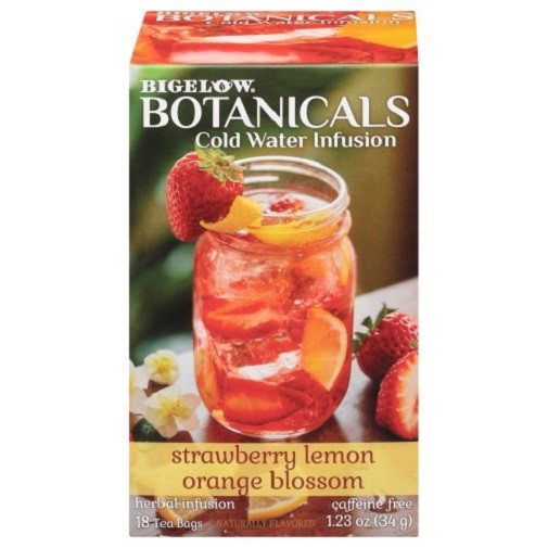 Bigelow Botanicals Cold Water Tea Strawberry Lemon Orange Blossom 2 Pack