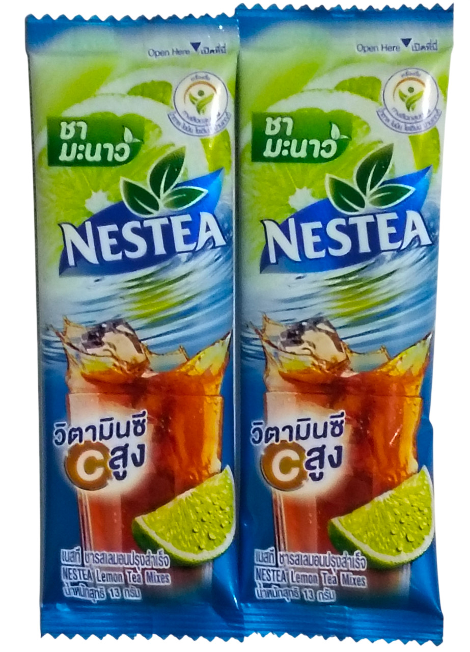 Nestea Thai Lemon Tea Instant Iced Tea Mix Powder High Vitamin C 13g x 30 sticks