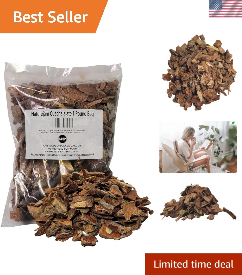 Wildcrafted Cuachalalate Tea Bark – 1 Pound for Gastrointestinal Comfort & Detox