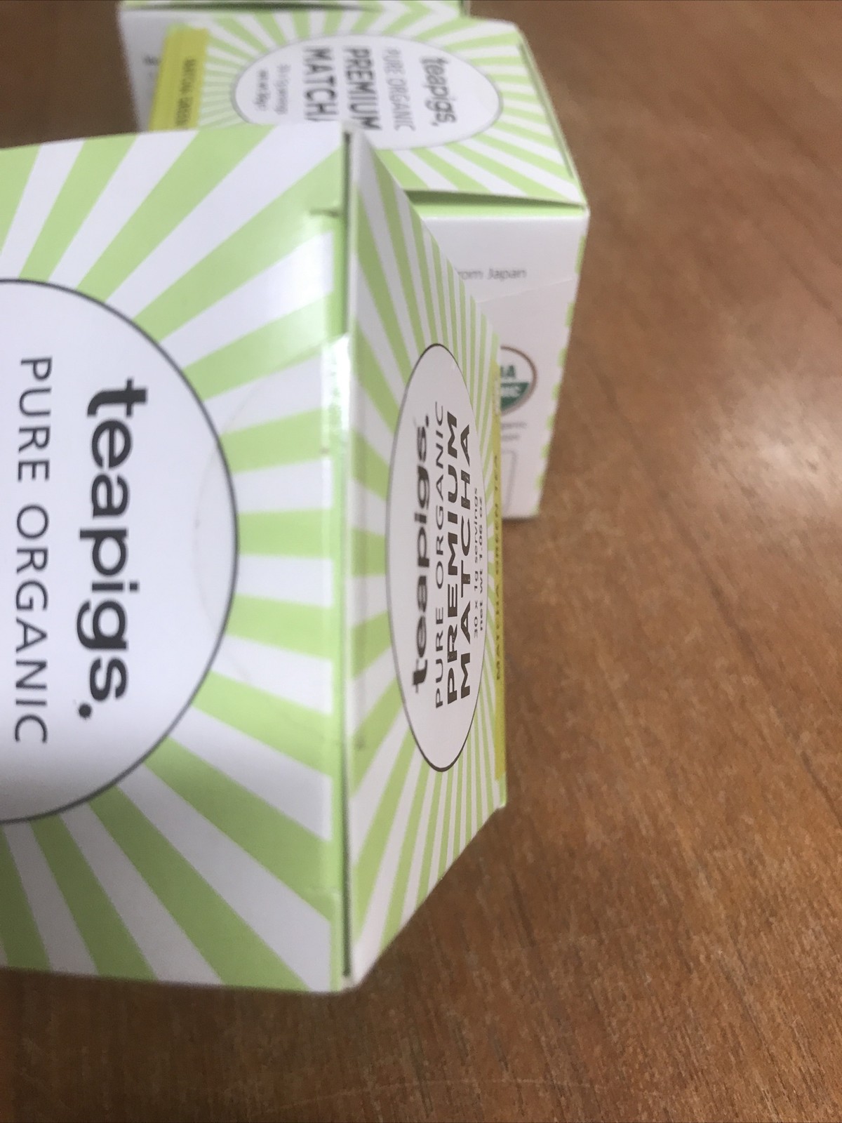 New Lot 3 Boxes teapigs Organic Matcha Tea Tin 30 Grams Each = 90 Grams Exp 5/25
