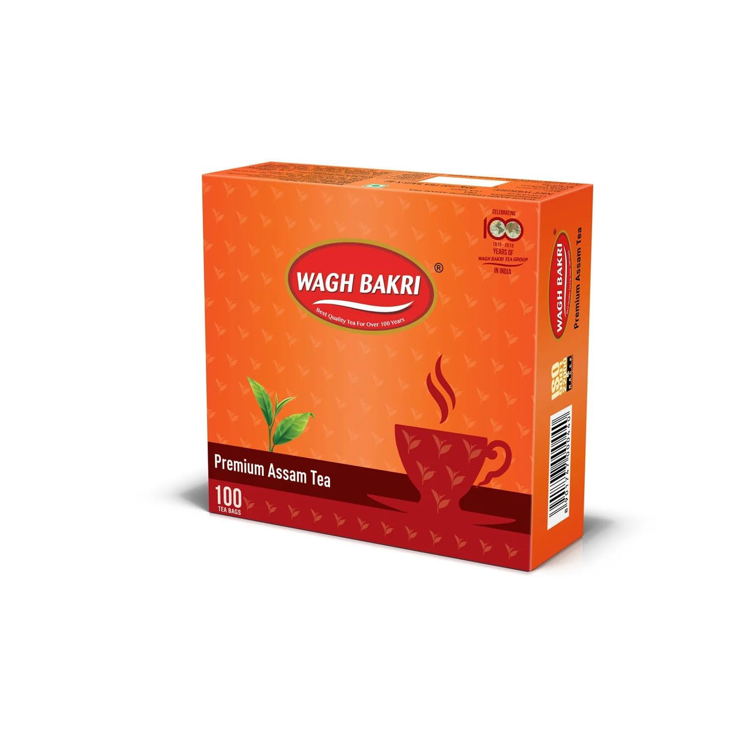 Wagh Bakri Premium Tea Bags 100 Count International Blend Dip Sip Enjoy