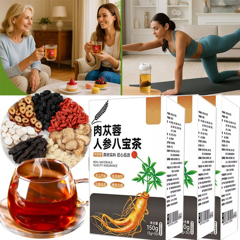 5X Ginseng six treasure tea ,Kidney tea ,liver tea ,red date tea , kidney health