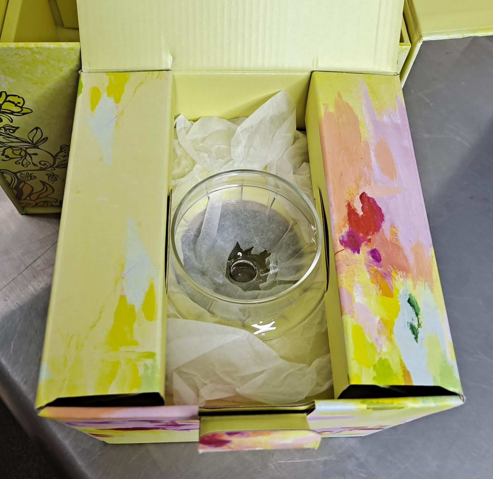Teavana In Bloom Glass Teapot In Excellent Condition, NOS.
