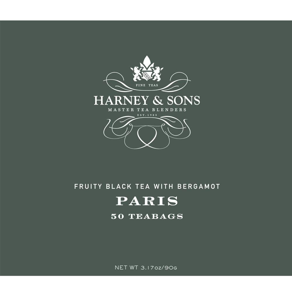 Indulge in Paris Black Tea | 50 Kosher Tea Bags with Vanilla & Bergamot
