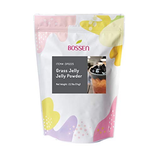 Bossen Bubble Tea Powder Mix – Grass Jelly – 2.2 Pound (Pack of 1)