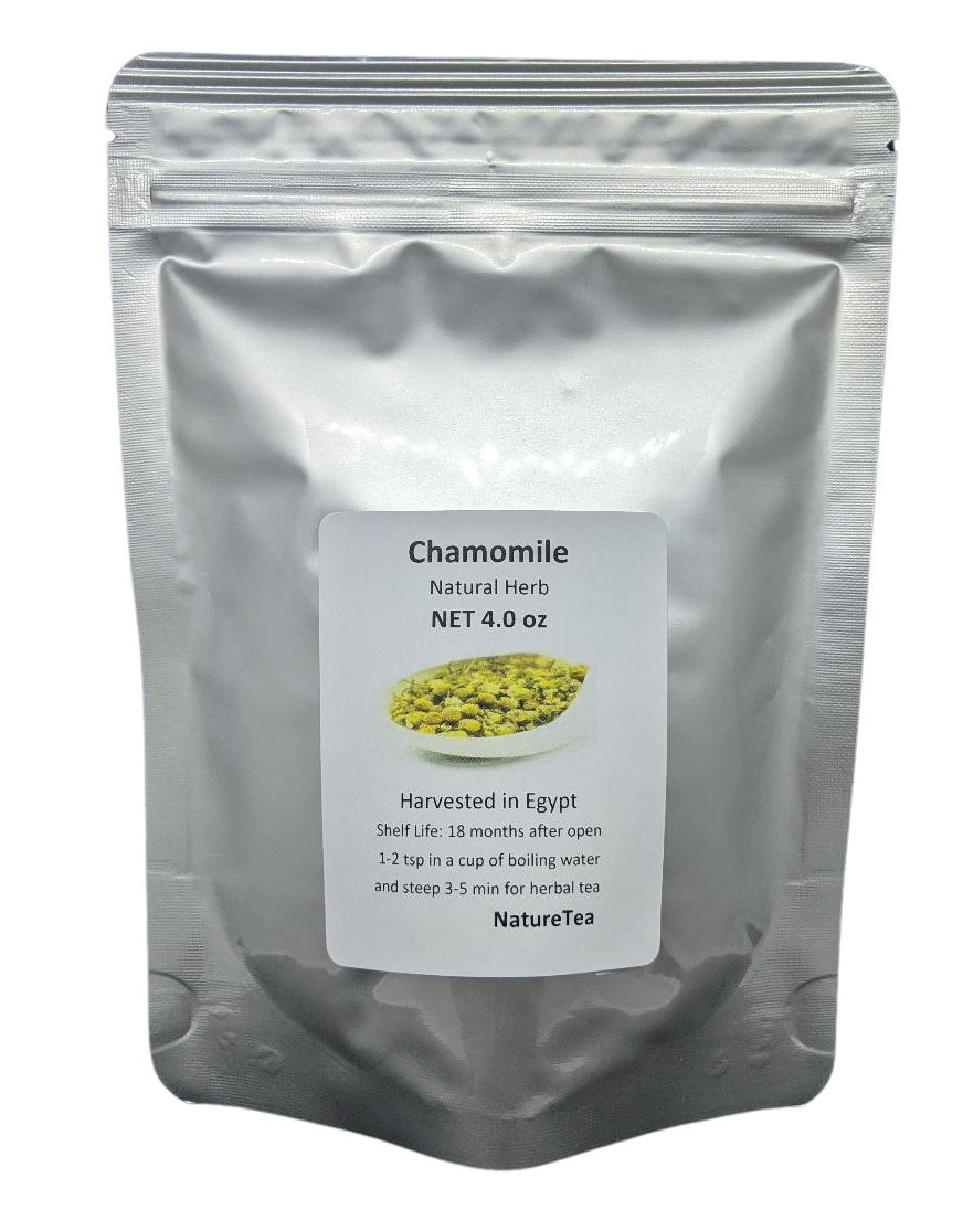 Chamomile – Matricaria recutita Loose Flowers – 1 oz (28g) – Wild Crafted
