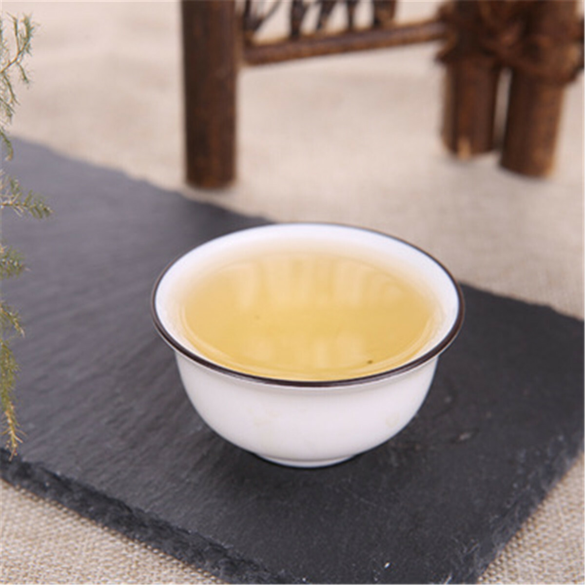 300g Organic White Tea Silver Needle Tea Chinese Compressed Tea Cake Health Care