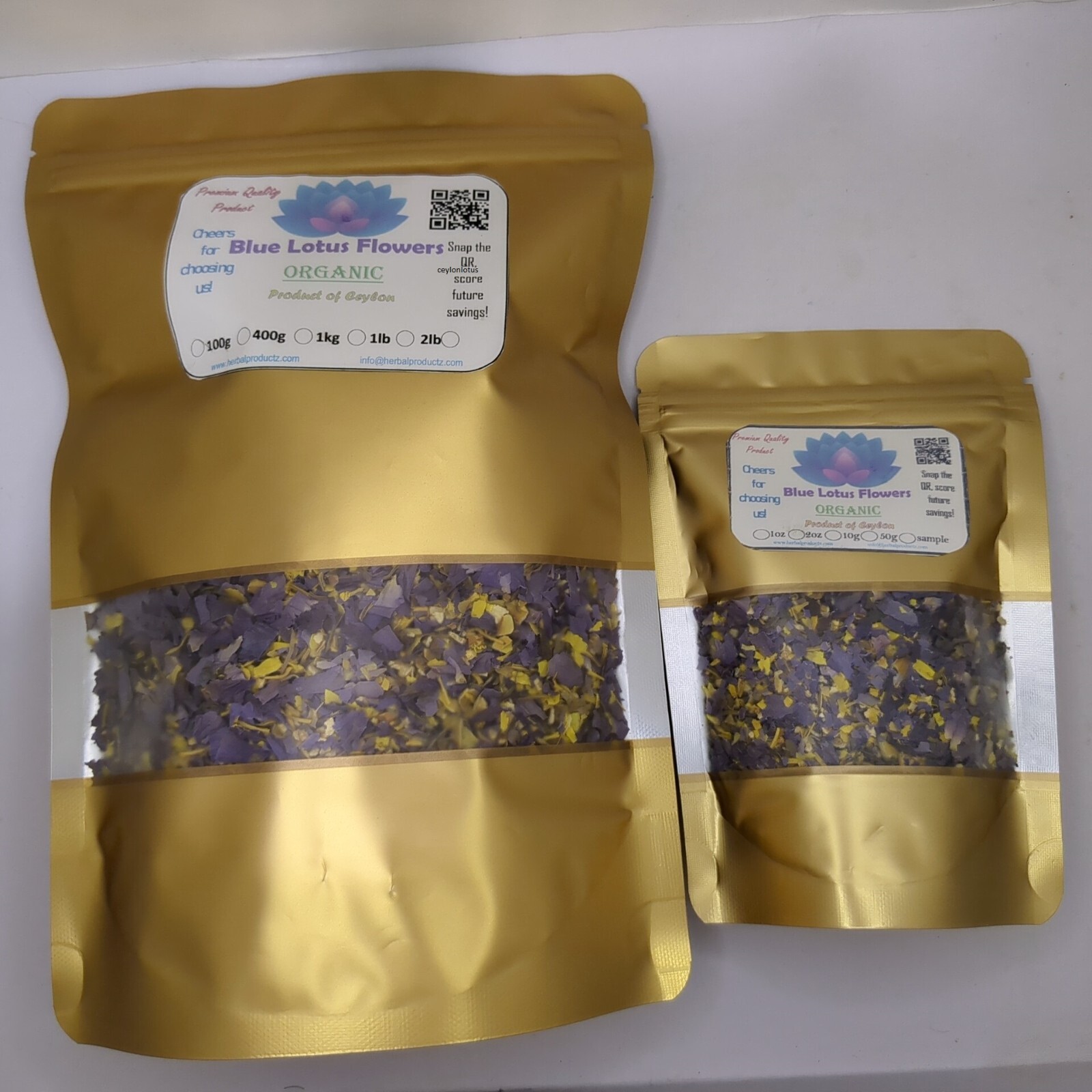 Dried BLUE LOTUS, Nymphaea Caerulea Organic Herbal Hand Picked Flowers Tea/Smoke