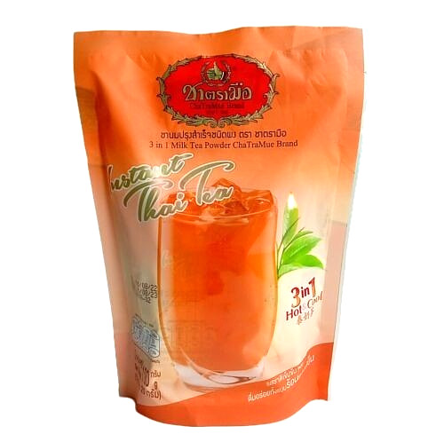 ChaTraMue 3-in-1 Instant Tea Powder 100g, 5 Sachets | Choose Tea Type【US DDP】