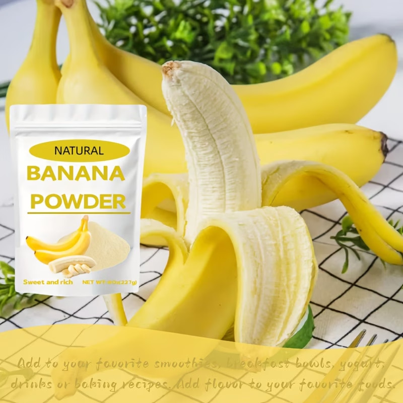 Natural Banana Powder Sugar-Free Additive Free Gluten Free No Artificial Flavors