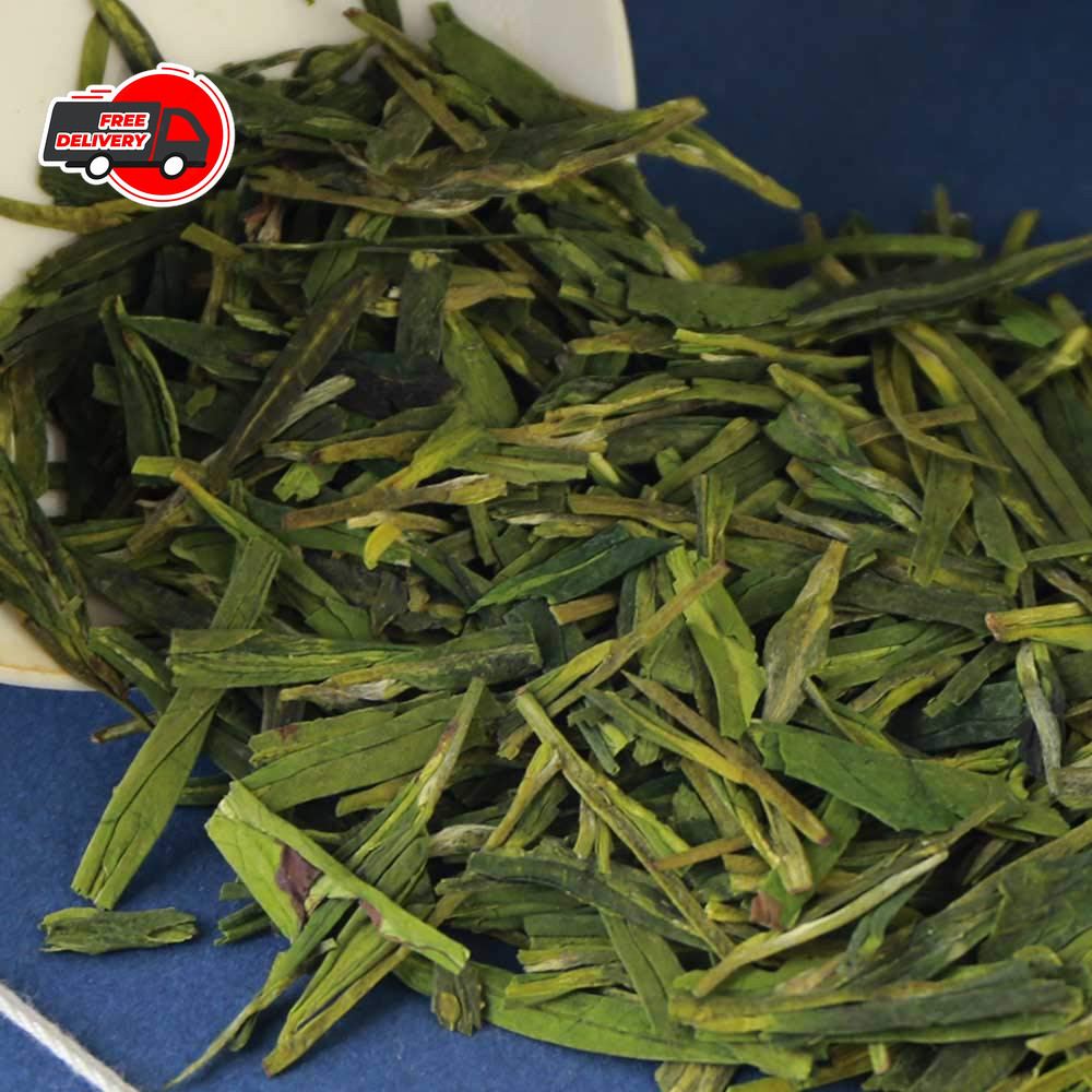 Fullchea – Longjing Tea – Dragonwell Tea – Chinese Green Tea Loose Lea