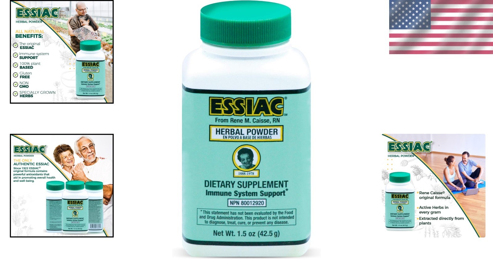 Essiac Herbal Powder (1.5 oz) – Powerful Antioxidant Tea Formula Since 1922