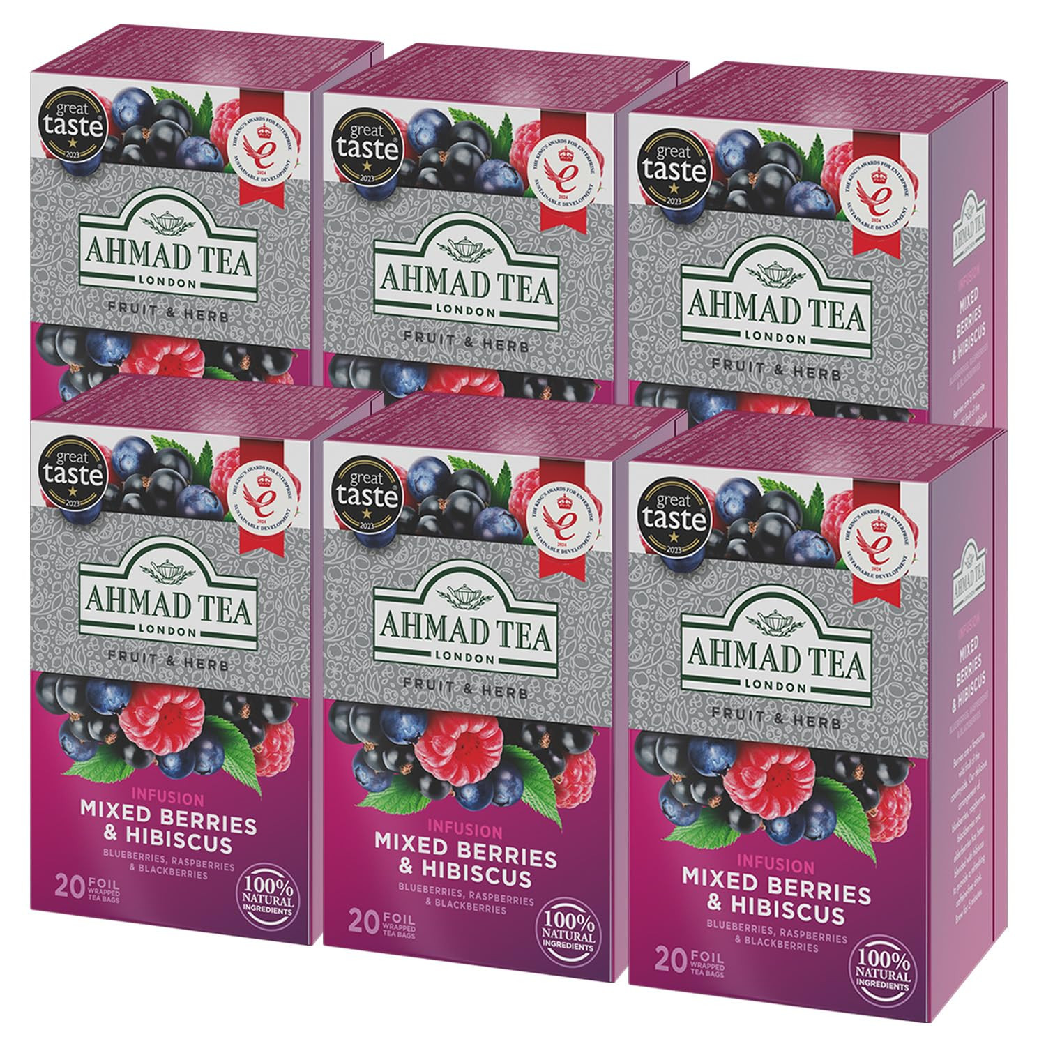 Black Tea, Decaffeinated Evening Teabags, 20 Ct (Pack of 1) – Decaffeinated & Su