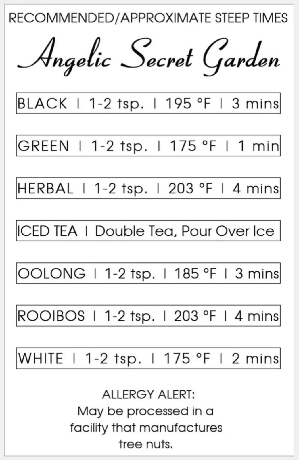 Herbal Loose Leaf Tea Gift Box Unisex Jasmine, Eucalyptus, Lotus, & Honey Suckle