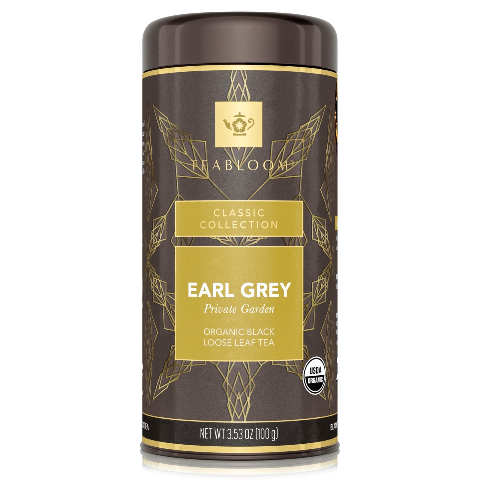 Organic Black Tea, Earl Grey Private Garden Loose Leaf Tea, Classic Assam Who…