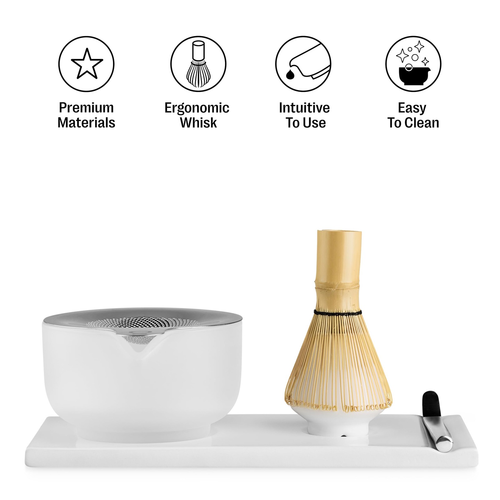 Matcha Set, Complete Matcha Tea Kit with Ceramic Bowl, Bamboo Whisk & Stand, …