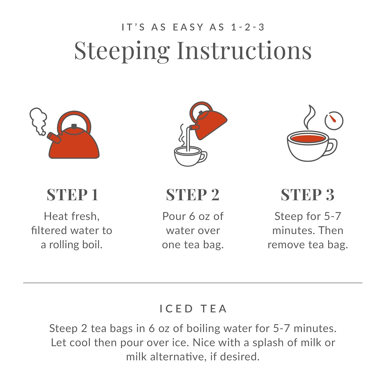 – Strawberry Cuppa Chocolate Tea Bags, Low-Caffeine, 36 Servings