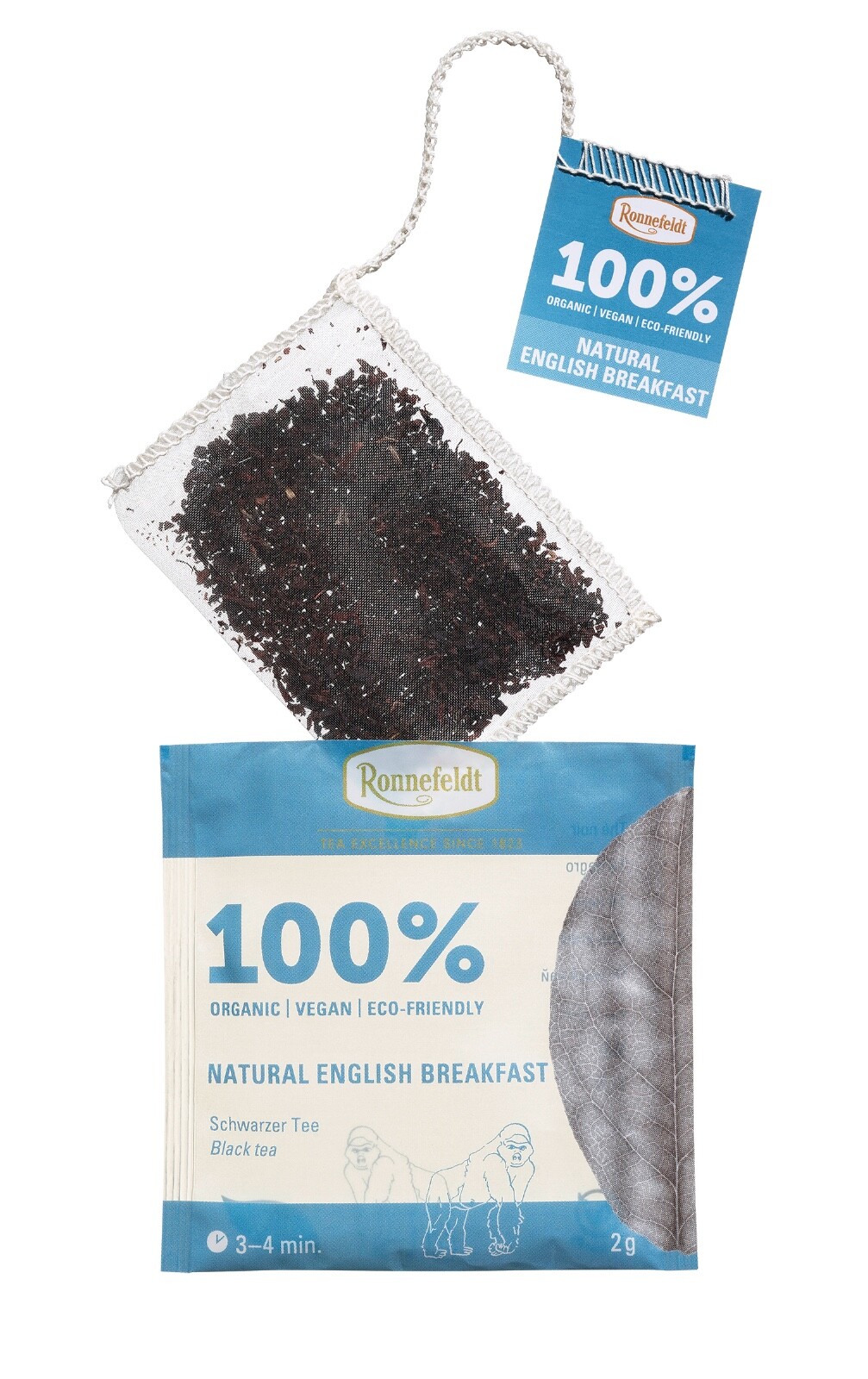 Ronnefeldt 100% Natural English Breakfast. Organic black tea. 15 tea bags