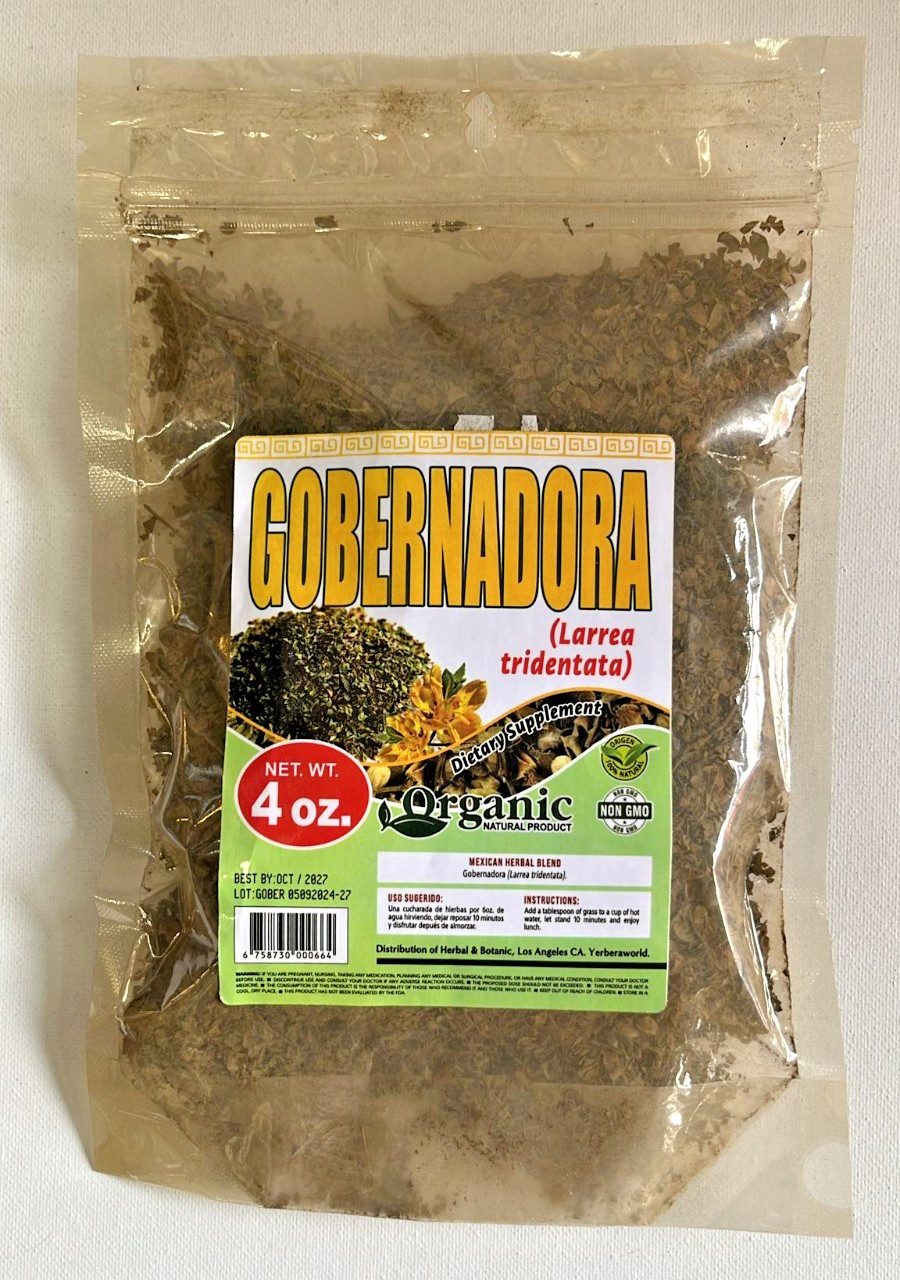 Gobernadora / Creosote Bush 4oz -Organic Mexican Herbal Tea / Té Natural Hierbas